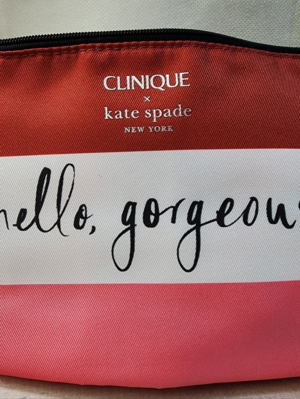 Kate Spade / Clinique Bag And 3 Pk Crew Socks - Picture 2 of 7